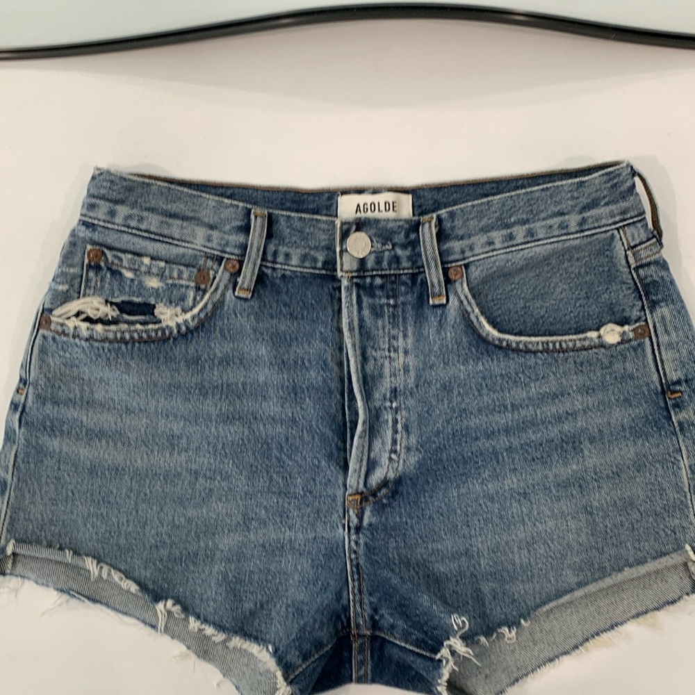 NWOT AGOLDE Jean Shorts size 6